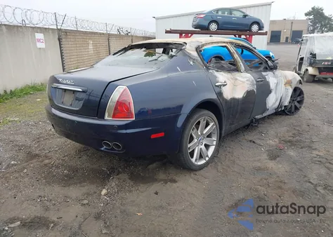 2007 Maserati Quattroporte Base Automatic/Executive Gt Automatic/Sport Gt Automatic из США, поврежденный, VIN ZAMFE39A170031787